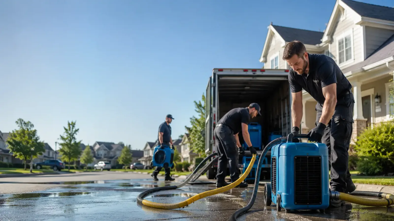 Water Damage Mitigation in New England, ND